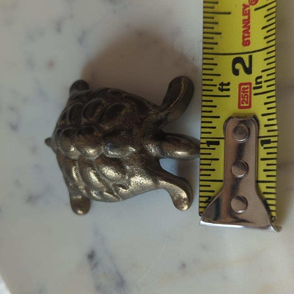 Brass tortoise - Picture 7 of 10